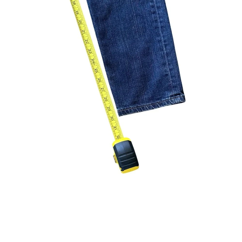 Levi's 511 Jeans Men's 34x32 Blue Dark Wash Regular Fit Straight Leg Modern Flaw